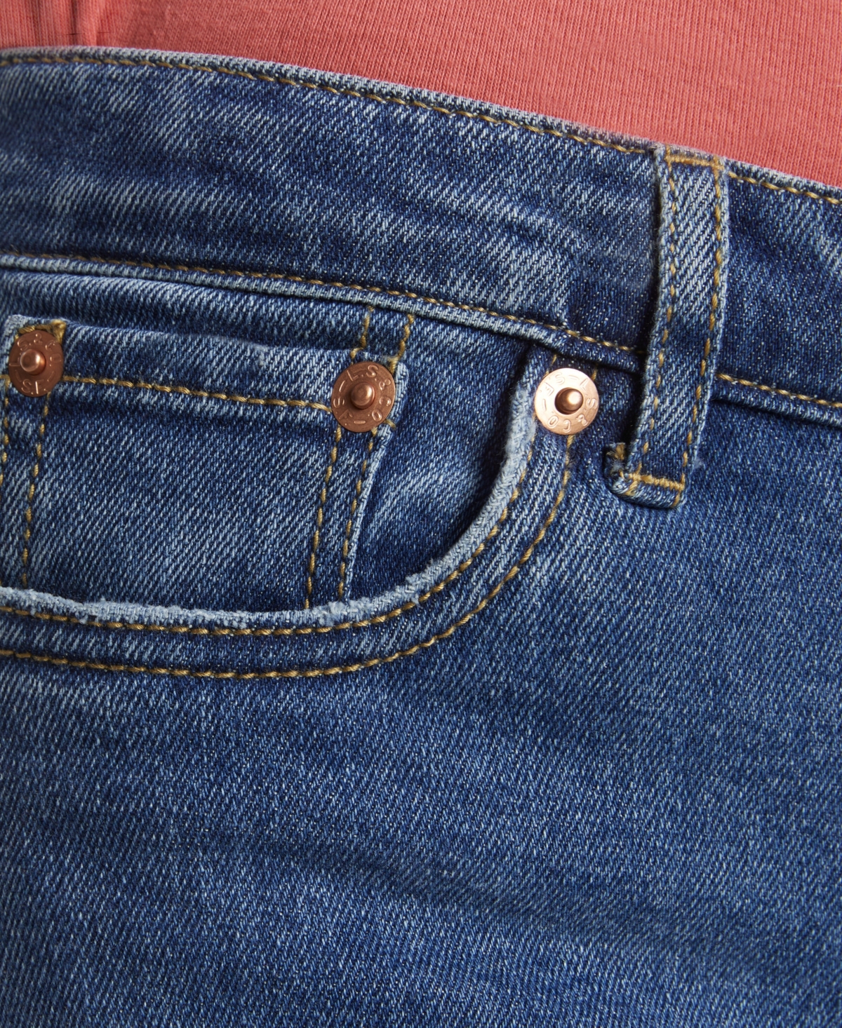 Levi's Big Girls Vintage-like Mid Rise Wide Leg Jeans In Blue