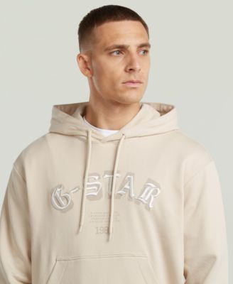 Men's Embroidered Logo Graphic Hoodie