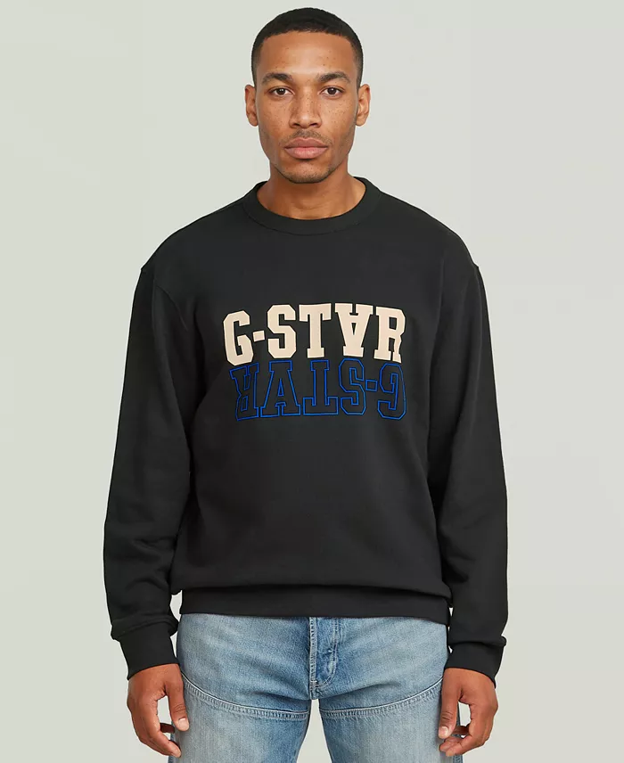 Long-Sleeve Relaxed-Fit Logo Sweatshirt