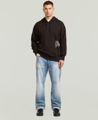 Men's Loose-Fit Hooded Sweatshirt