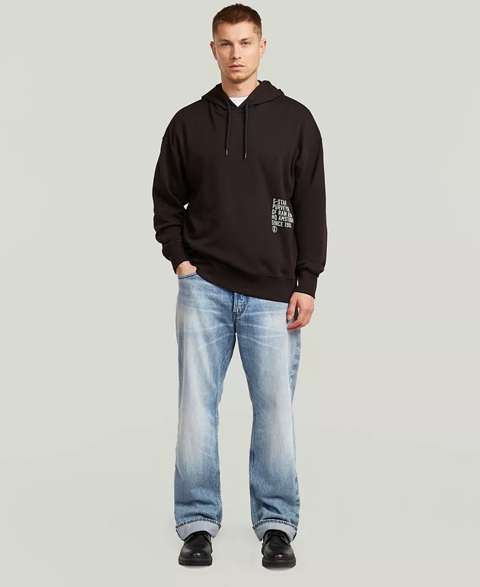 Men's Loose-Fit Hooded Sweatshirt - thumbnail 2