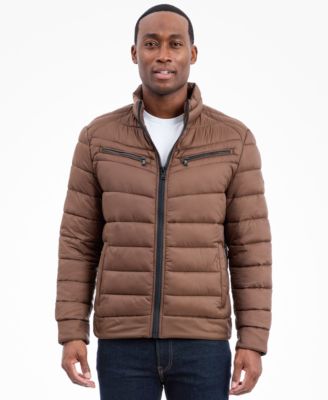 Men's Quilted Full-Zip Puffer Jacket 
