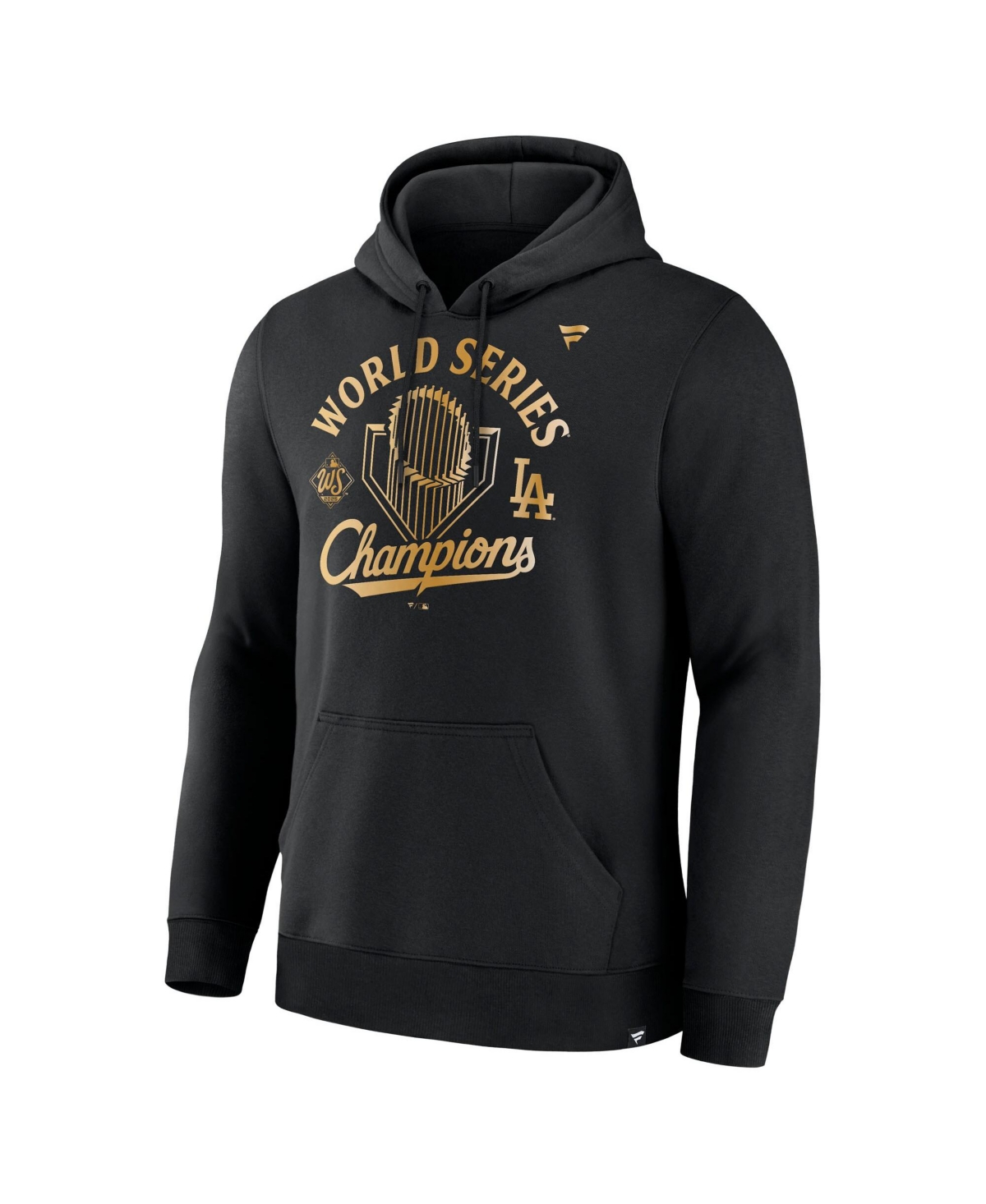Fanatics Men's Black Los Angeles Dodgers 2025 World Series Champions Parade Locker Room Hoodie