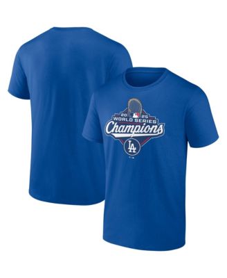 Fanatics - Men's Deep Royal Los Angeles Dodgers 2025 World Series Champions Logo T-Shirt