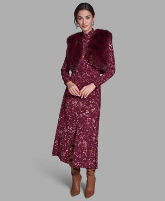 Women's Sleeveless Cropped Shrug Jacket