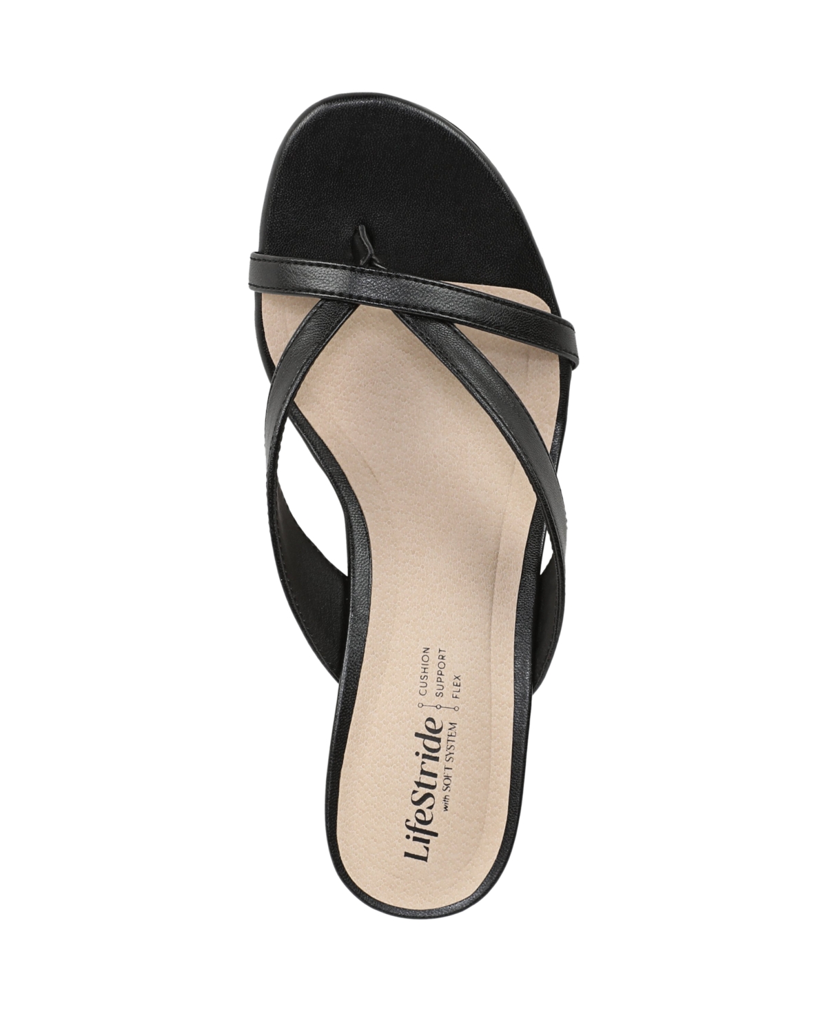 Lifestride Women's Navine Thong Sandals In Black