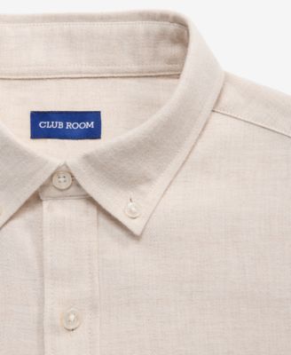 Men's Regular-Fit Flannel Shirt, Created for Macy's