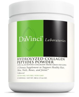 Hydrolyzed Collagen Peptides Powder - Supports Healthy Hair, Skin, Nails, Bones and Joints - Gluten Free, 25 Servings