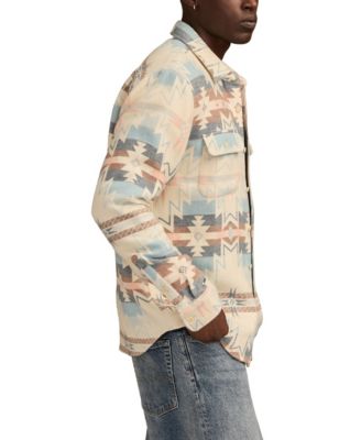 Men's Jacquard Utility Shirt
