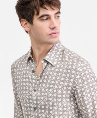Men's Basket Weave Shirt