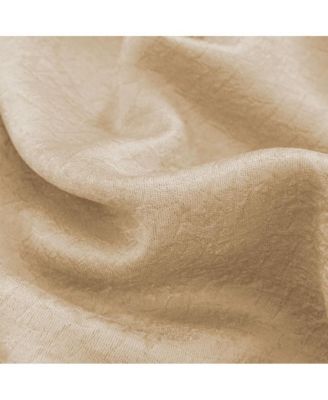 Lydia Matte Embossed One Blackout Panel - 52x84", Gold