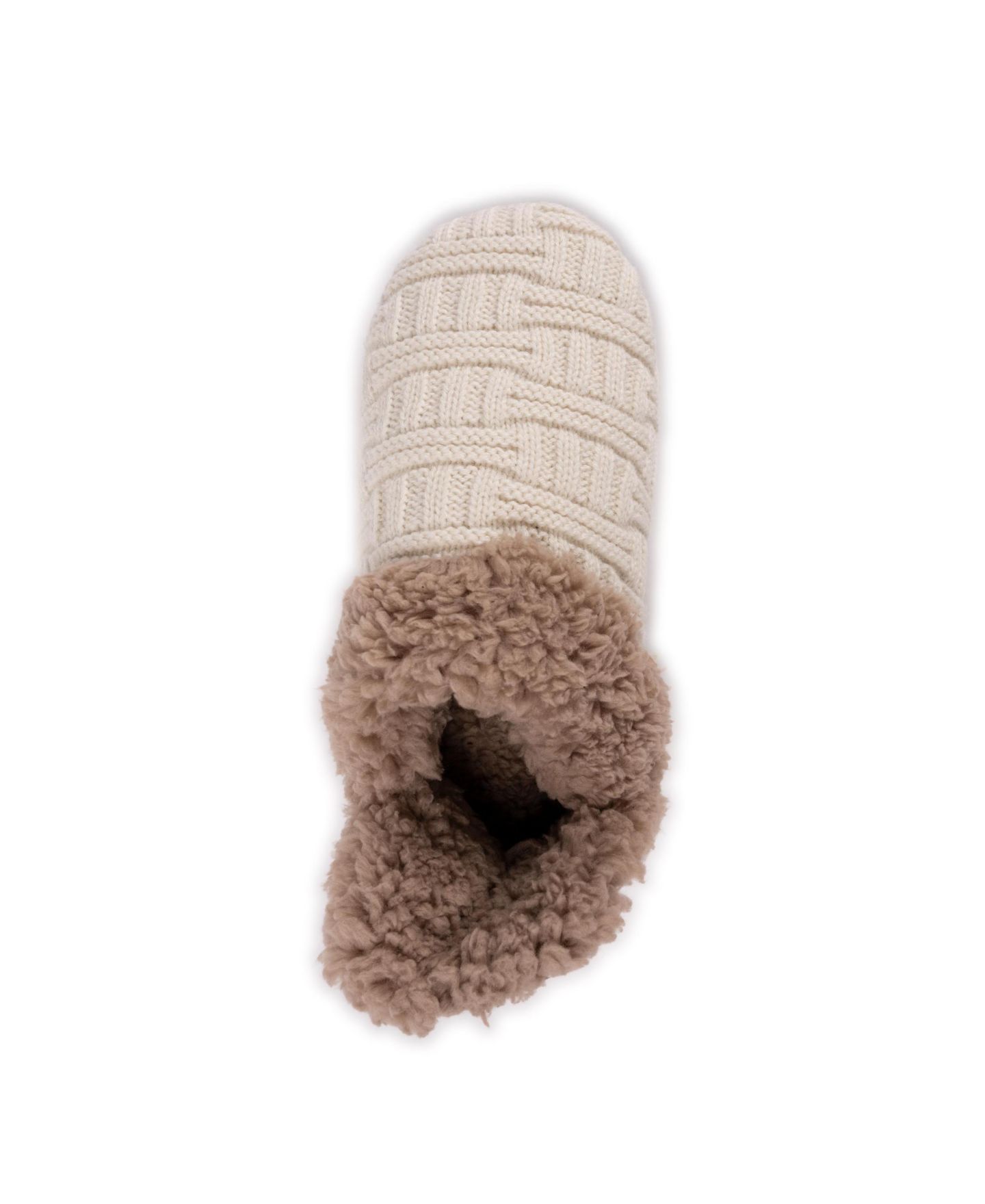 Женские тапочки MUK LUKS Magdalena Slipper, цвет: Слоновая кость, вариант 1 — фото 6