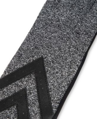 Women's Spandex Touchscreen Gloves with Chevron Detail