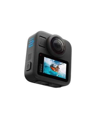 GoPro MAX2 - Waterproof 360 + Traditional Action Camera with Touch Screen, Spherical 8K Video, 29MP 360 Photos, Replaceable Lenses, HyperSmooth