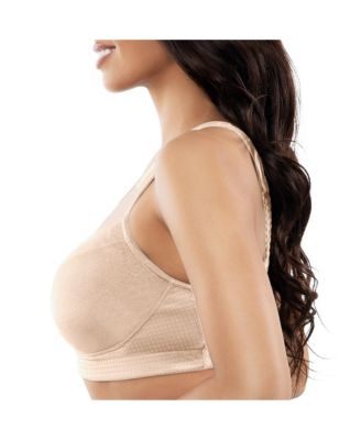 Women's 34H Sports Bra Wire-Free Unlined, Bare
