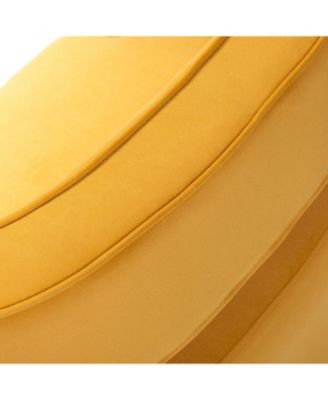 Carisa Contemporary Swivel 29.5" W Barrel Chair with Metal Base