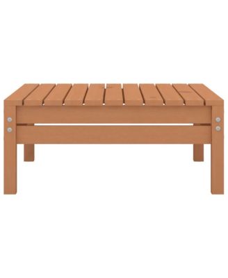 Garden Lounge Set Honey brown Solid pinewood Medium Modular