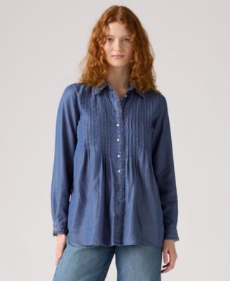 Levi's - Women's Faye Long-Sleeve Pop Over Tunic