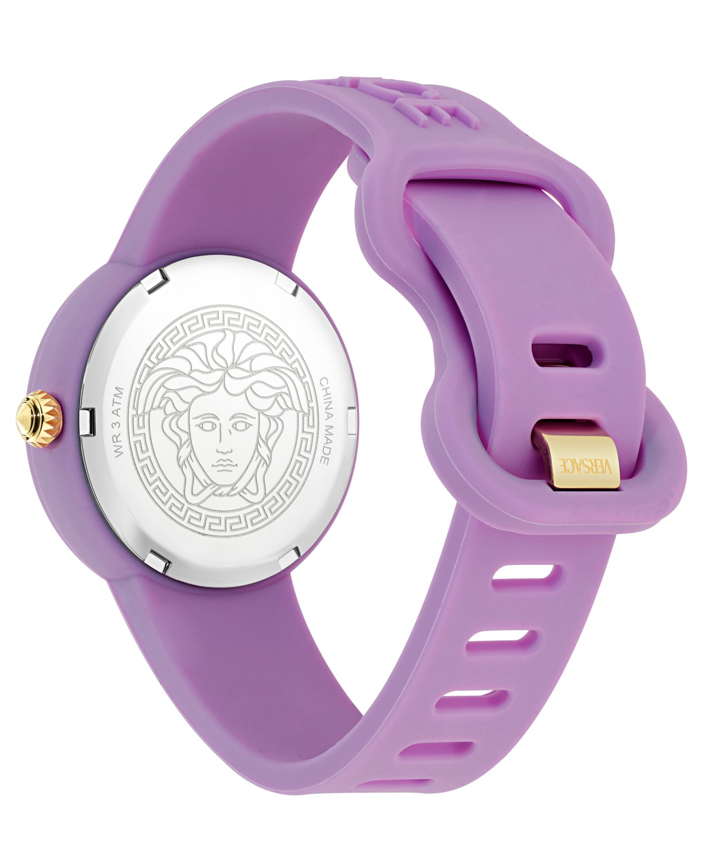 Детские часы Versace Medusa Pop с силиконовым ремешком 32мм — фото 3