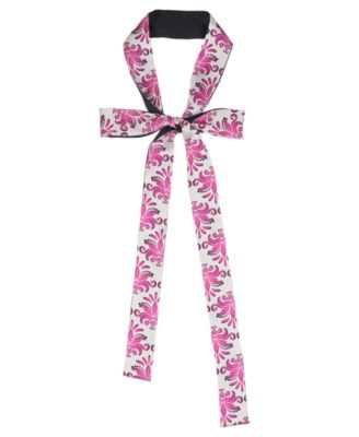 Bespoke Fashion - Women's Delphine Print Ribbon Scarf