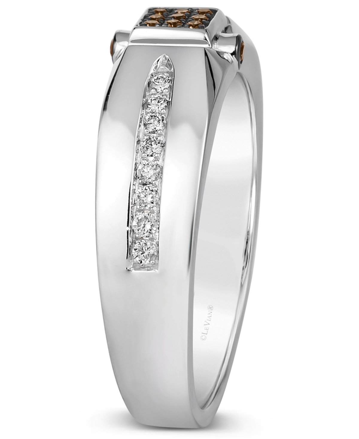 Le Vian Diamond Ring (0.26 Ct. T.w.) In 14k Vanilla Gold In Silver