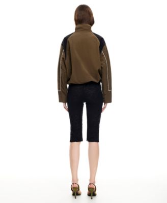 Women's Shoreline Windbreaker High Neck Jacket