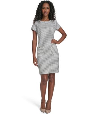 Tommy Hilfiger - Women's Knit Crewneck Shift Dress