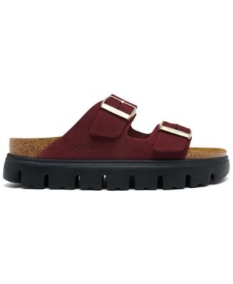 Women's Arizona Platform Suede Leather Sandals from Finish Line