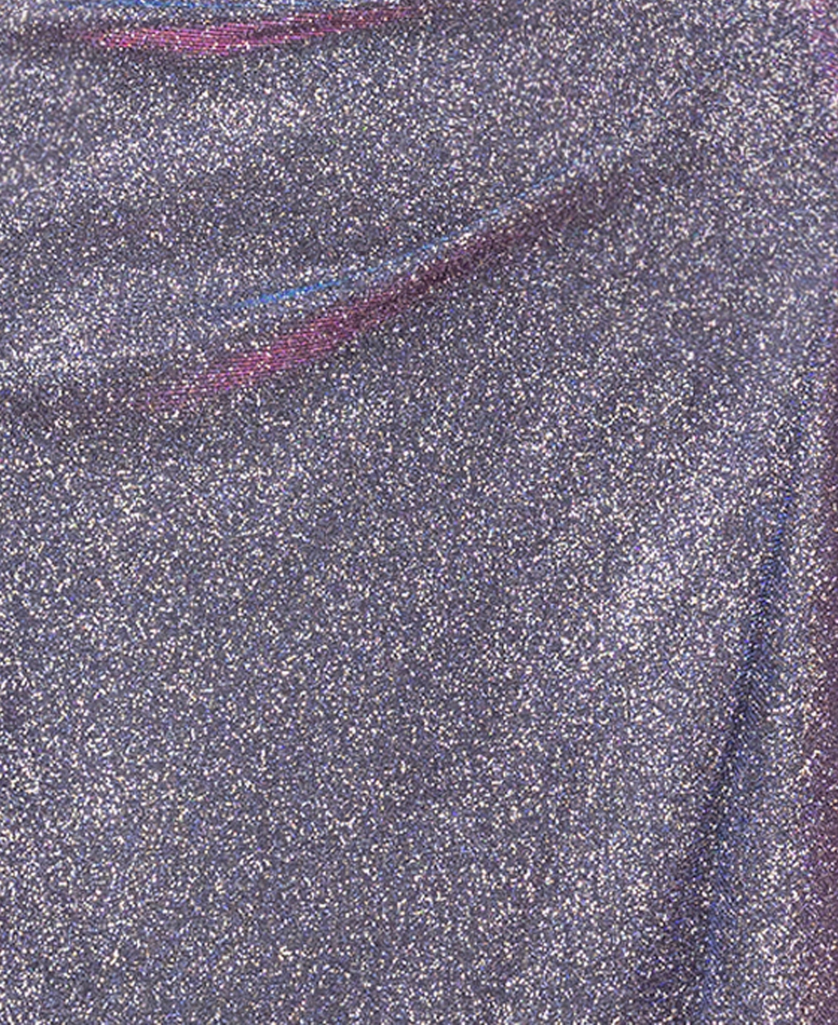 Xscape Women's One-shoulder Glitter Long Dress In Blue