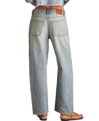 Women's Barrel Wide Leg Jeans