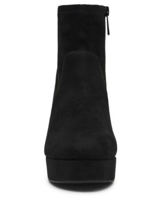 Womens Volt Platform Block Heel Dress Booties