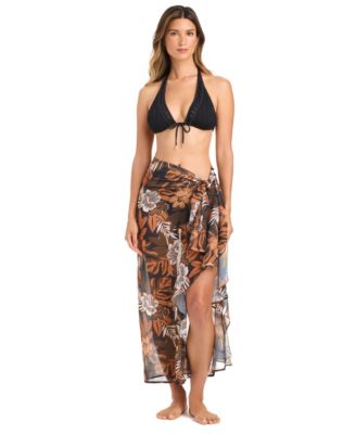 Women's Moddy Blooms Printed Sarong