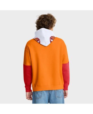 Men's Tan Tampa Bay Buccaneers Helmet Retro Pullover Hoodie