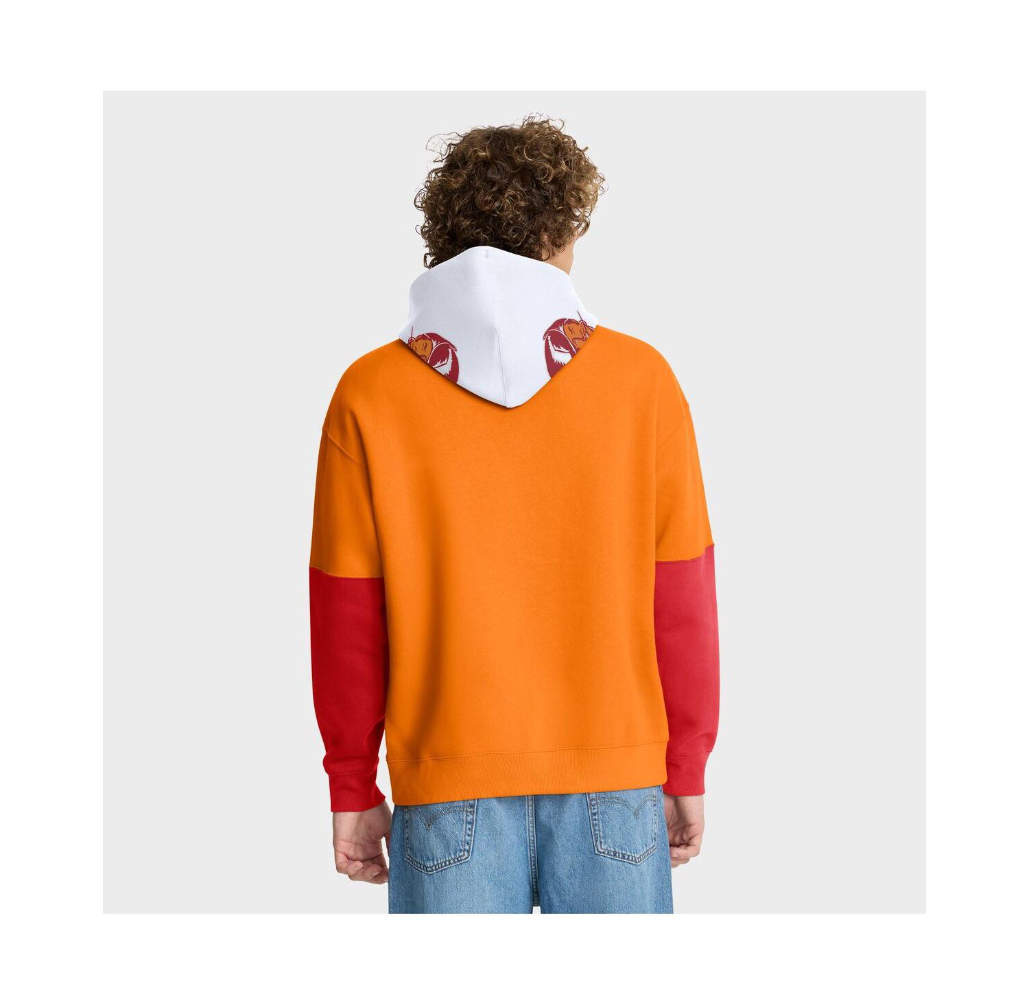 Men's Tan Tampa Bay Buccaneers Helmet Retro Pullover Hoodie