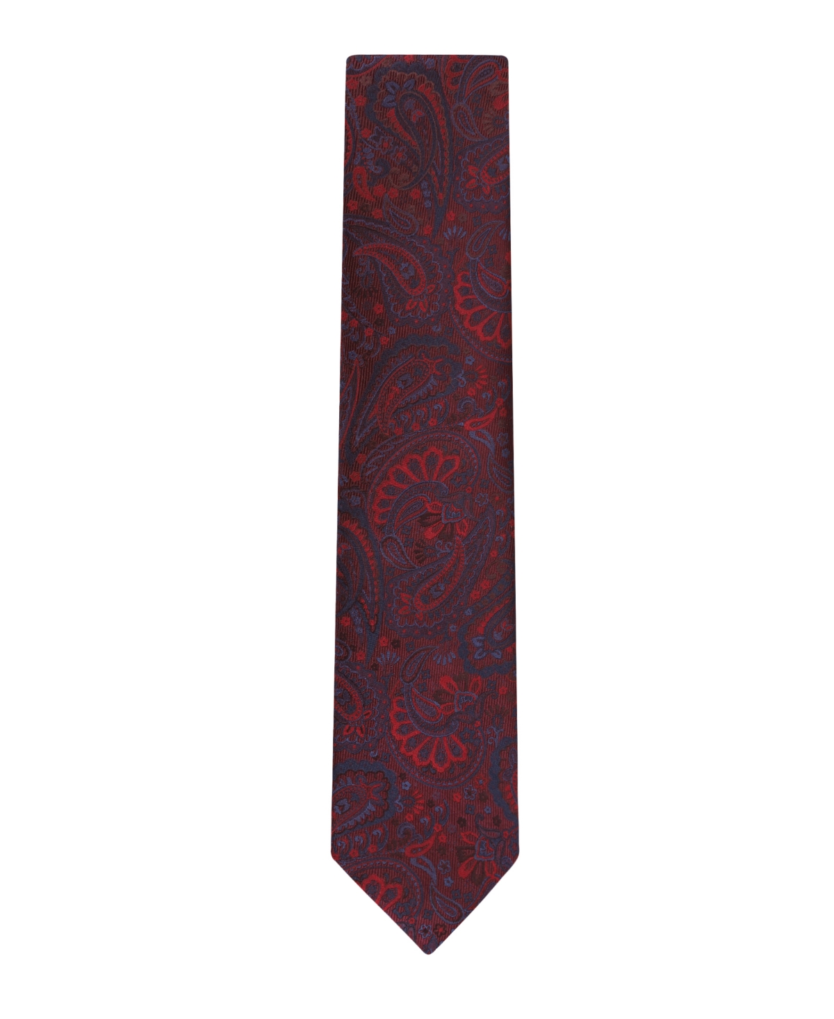 Tommy Hilfiger Men's Benson Paisley Printed Tie In Red