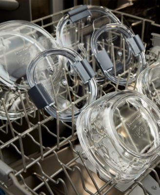 Brilliance 6-Pc. Glass Round Leak Proof Food Storage Containers Set