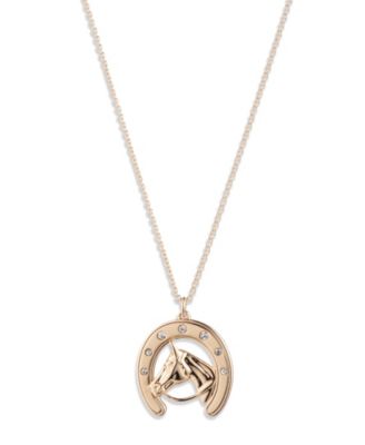 Lauren Ralph Lauren - Glass Crystal Gold-Tone Pendant Necklace