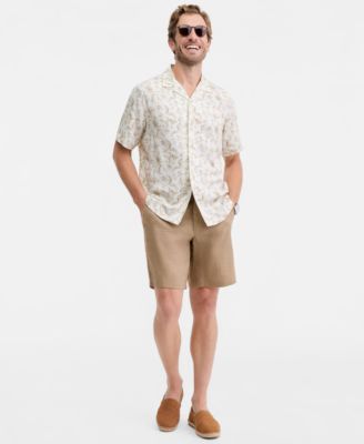 Men's Jack Line Printed Short-Sleeve Shirt, Macy's Exclusive