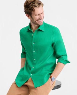 Men's 100% Linen Shirt