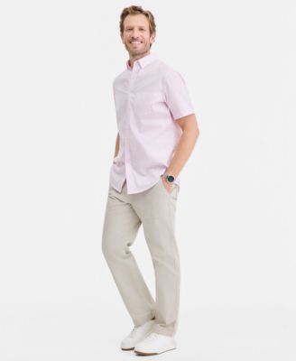 Men's Allday Foulard Poplin Short-Sleeve Shirt