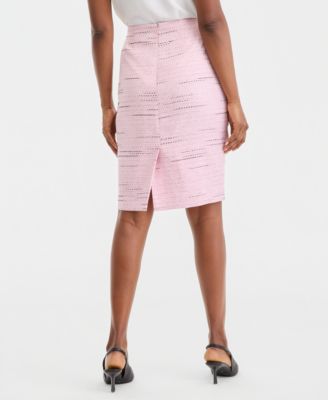 Women's Tweed Slim Pencil Skirt