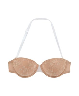 Women's Lace Accent Strapless Bra