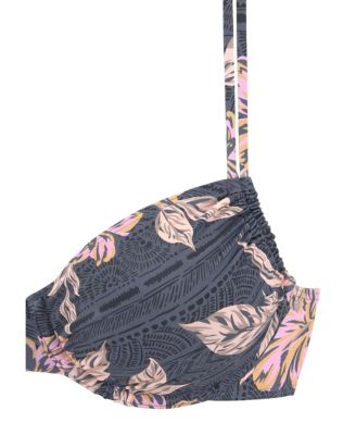 Women's Mix Print Underwire Bikini Swimsuit Top Bra Sizing