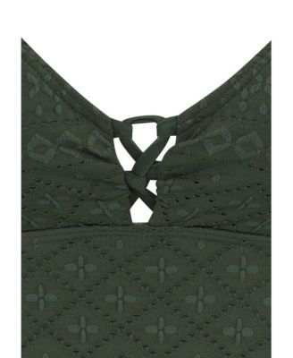 Women's Crochet Tankini Swimsuit Top