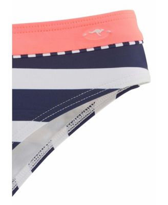 Women's Striped Classic Bikini Swimsuit Bottom