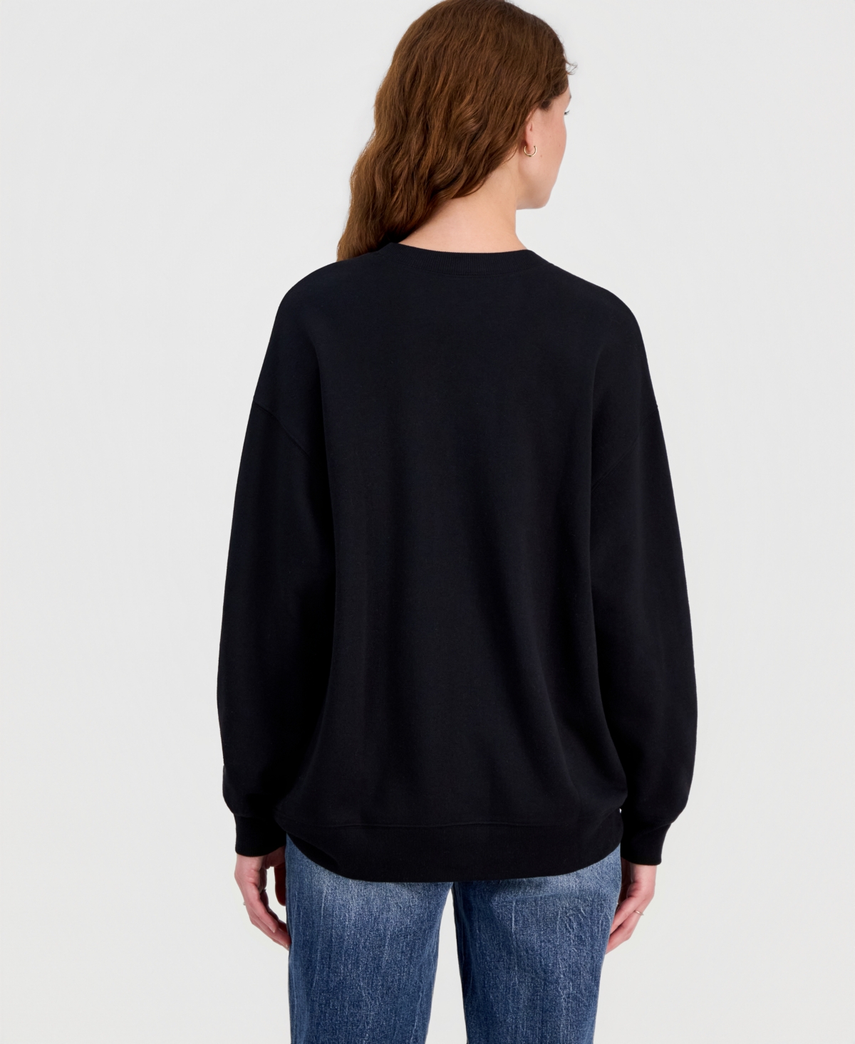 Rebellious One Juniors' Graphic Crewneck Sweatshirt