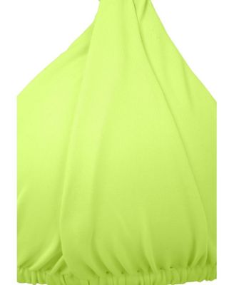 Women's Strappy Triangle Bikini Swimsuit Top Bra Sizing