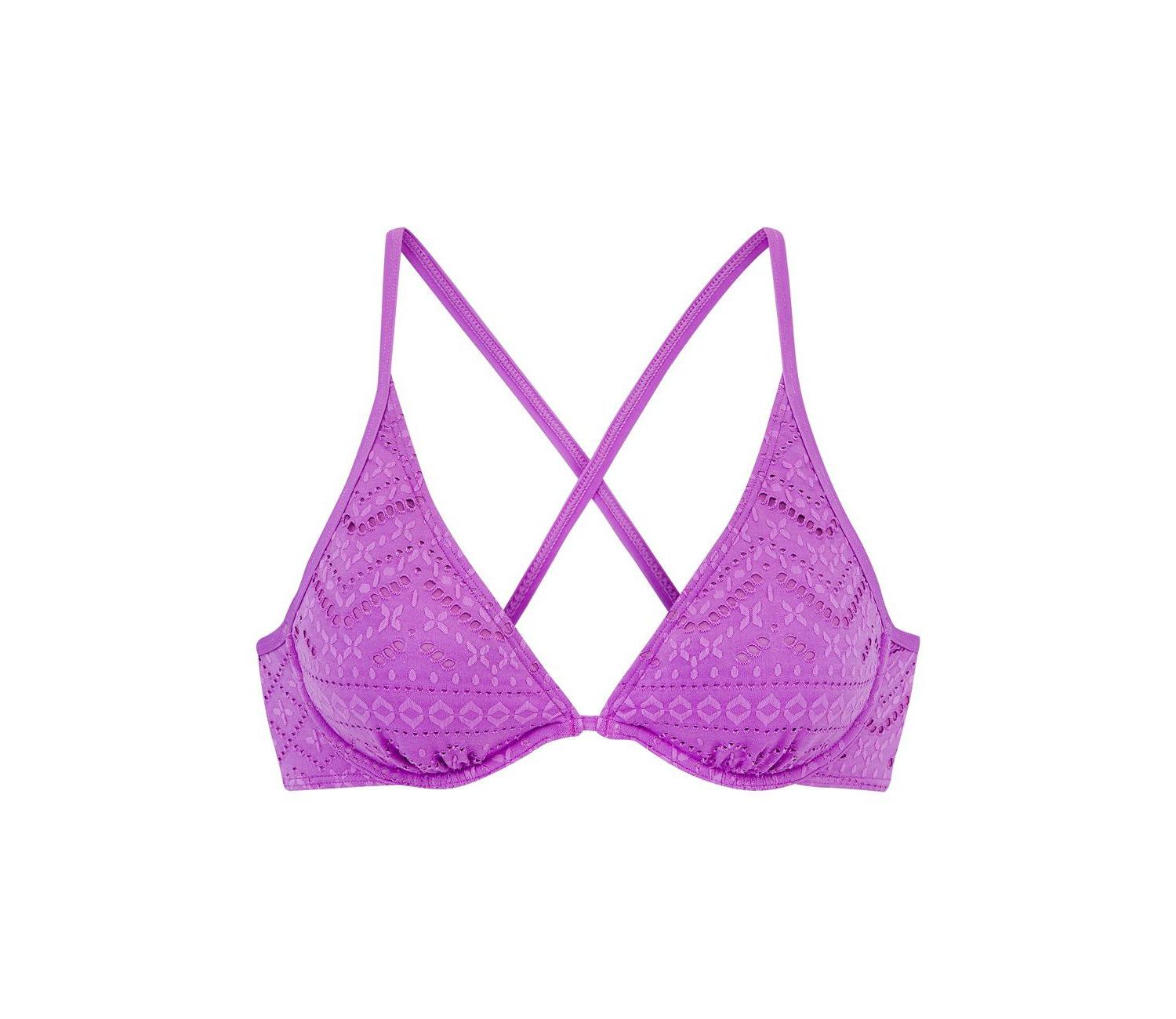 Women's Crochet Everyday Comfort Underwire Bikini Top