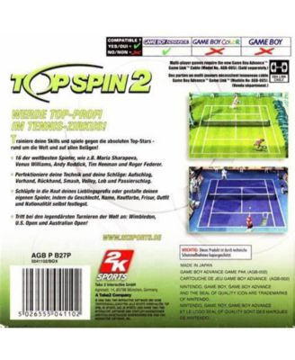 Top Spin 2 - Game Boy Advance