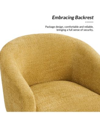 Hal Modern Boucle Armchair with Metal Leg